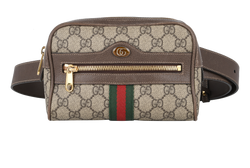 Ophidia Belt Bag, Canvas, Beige, 517076 486628, B/DB/S, 2*